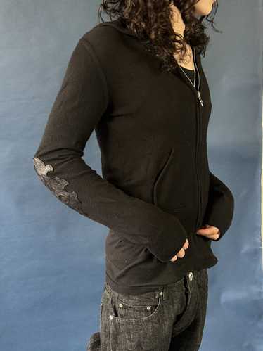 Chrome Hearts Chrome Hearts Black Cashmere Hoodie… - image 1