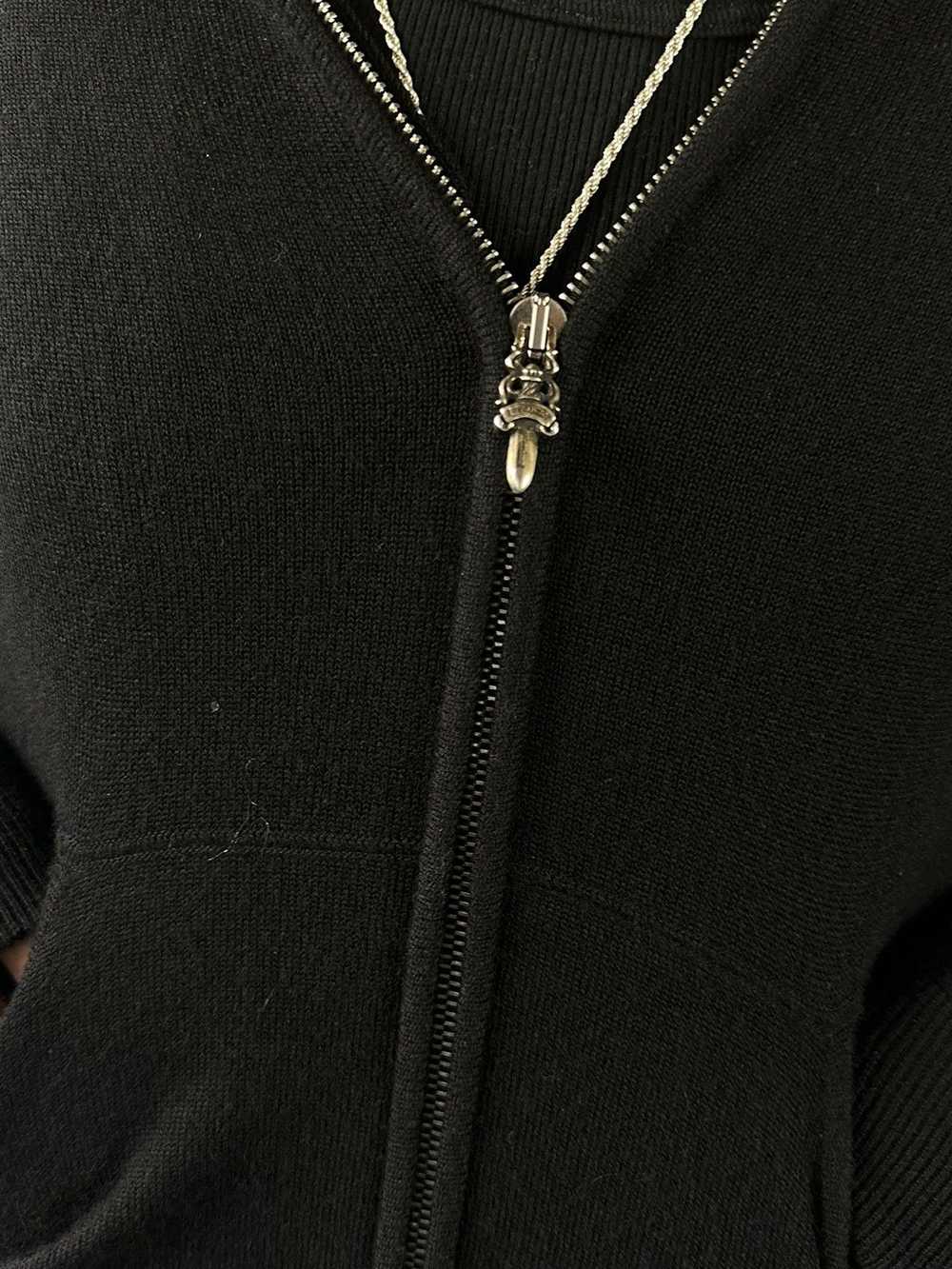 Chrome Hearts Chrome Hearts Black Cashmere Hoodie… - image 2