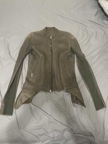 Rick Owens Rick Owen’s leather jacket