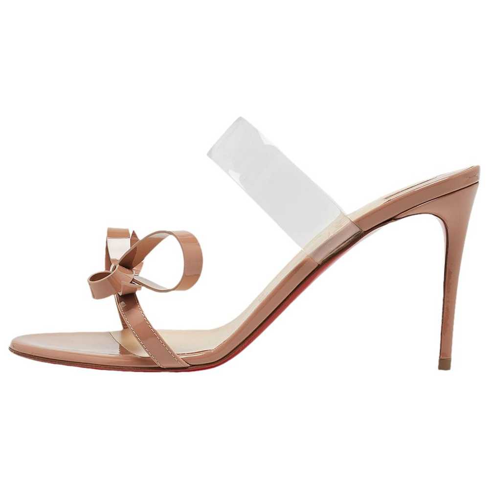 Christian Louboutin Patent leather sandal - image 1