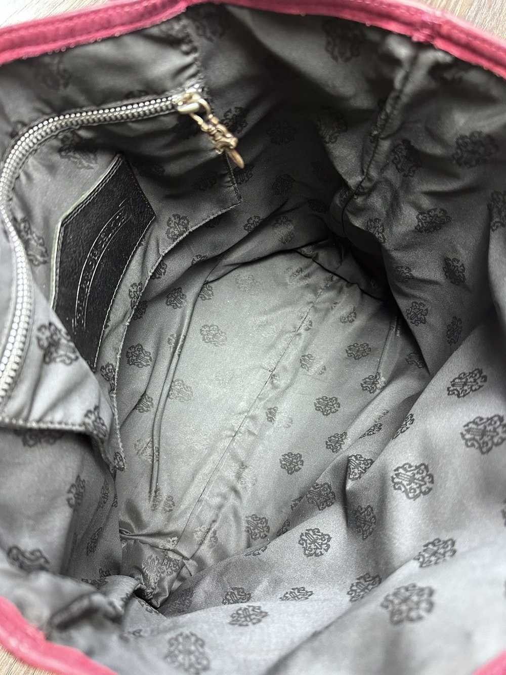 Chrome Hearts Chrome Hearts Cross Patch Leather T… - image 8