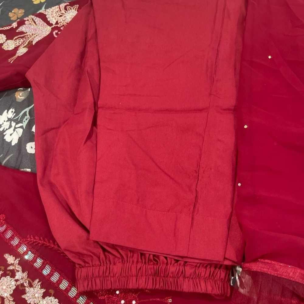 Indian pakistani tradition designer shalwar kameez - image 2