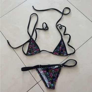 wicked weasel ビキニ３点セット Wicked Weasel Pixel Bikini Set 312 Top Medium 451 Micro