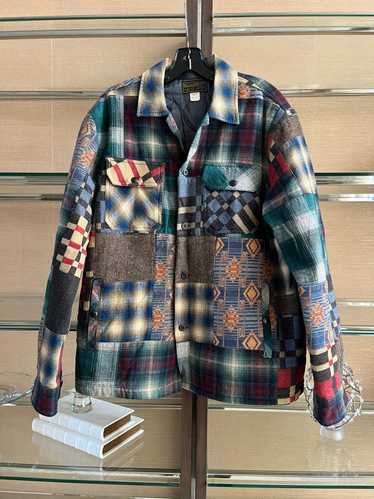 Rrl patchwork shirt - Gem