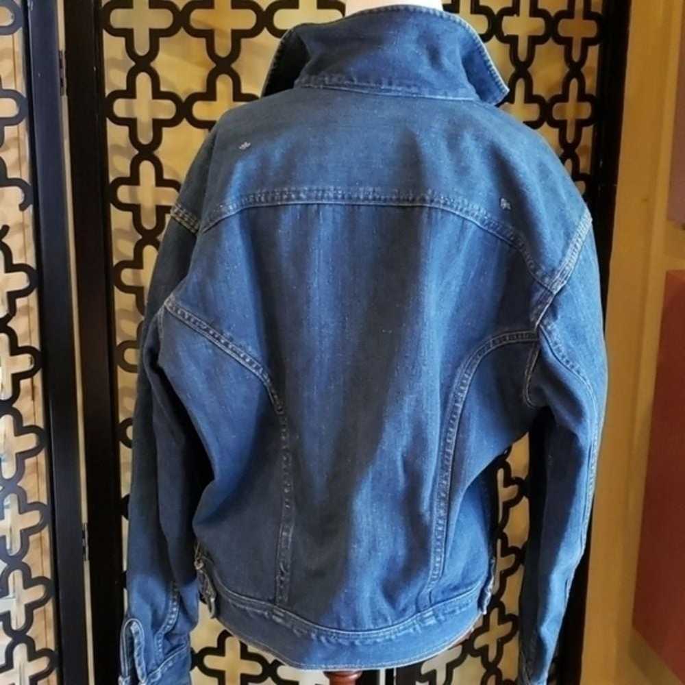 VINTAGE DICKIES DENIM JACKET SIZE XL - image 4