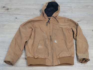 Carhartt J130-M ブラウンジャケット Mサイズ Carhartt カーハート アクティブジャケット メンズ 大きいサイズ