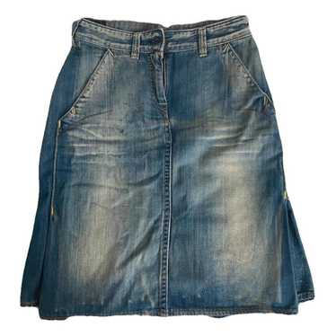 スカート EVISU archive denimpleatsskirt Y2Kstreet Y2K Evisu Jorts W34 | Double Double Vintage