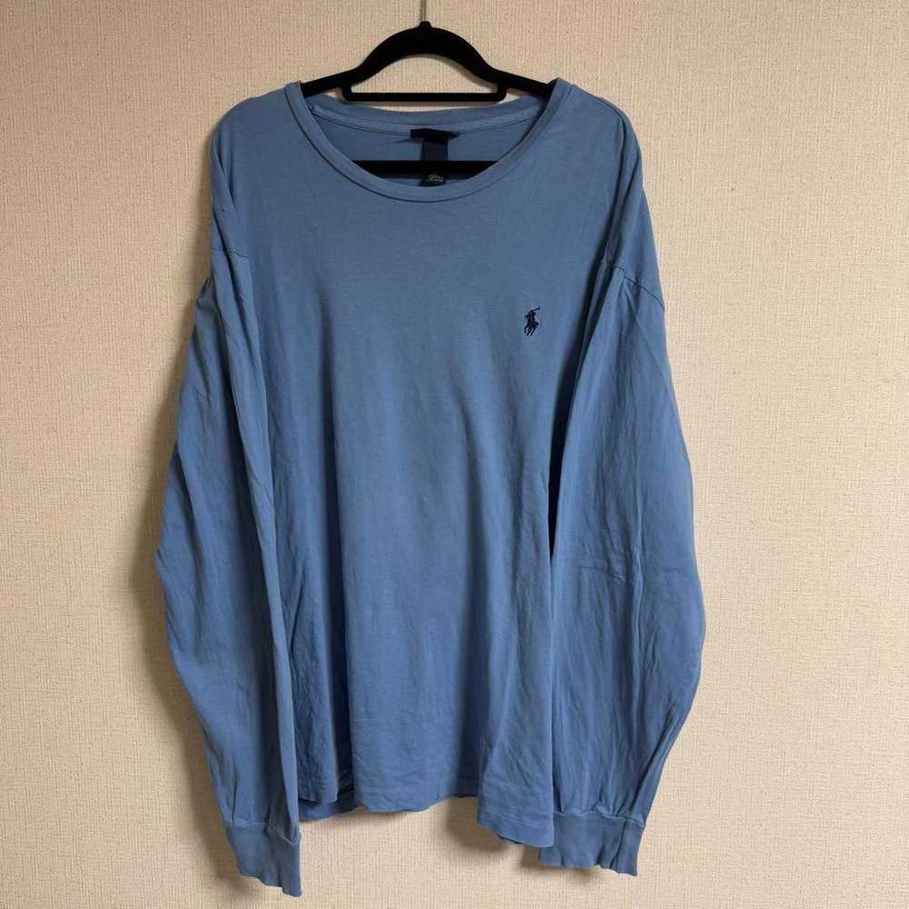 Polo by Ralph Lauren Long Sleeve T-shirt Light Bl… - image 1