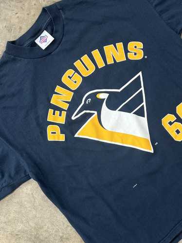 NHL × Vintage Vintage Mario Lemieux 66 Penguins Ho