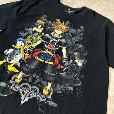 00s KINGDOM HEARTS Kingdom Hearts T-shirt Black