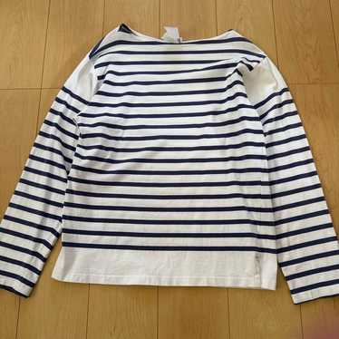 70s French Navy Basque Shirt ⑥ 70s French Navy Basque Shirt ⑥