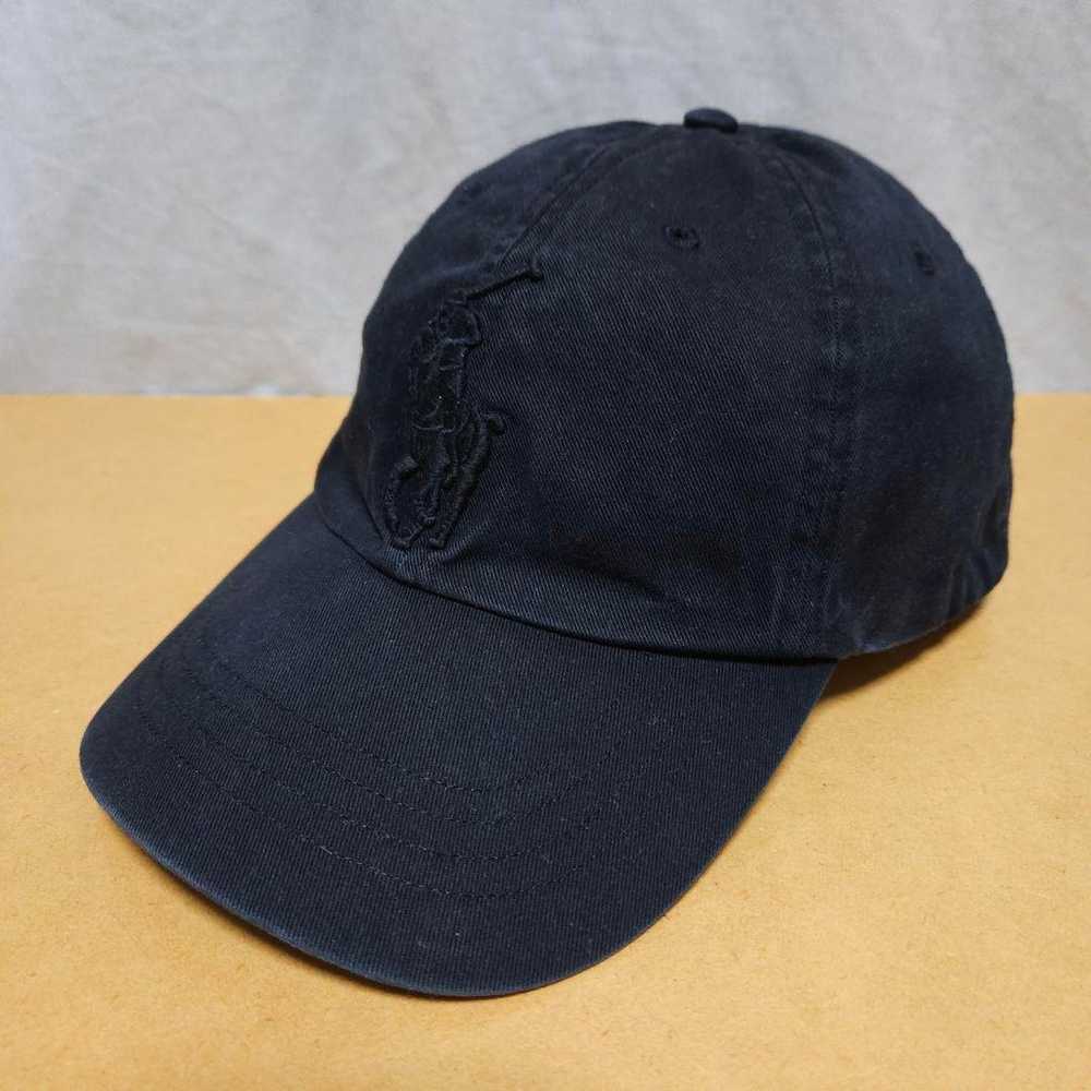 POLO Cap Black Polo Ralph Lauren Big Pony Vintage - image 1