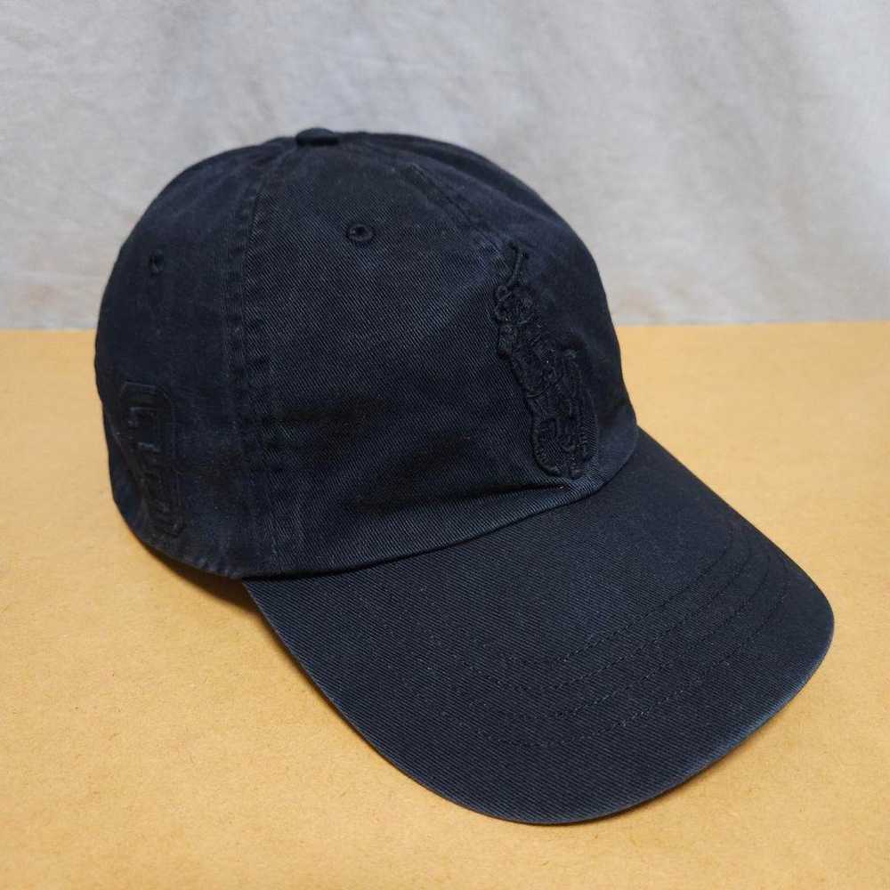 POLO Cap Black Polo Ralph Lauren Big Pony Vintage - image 3