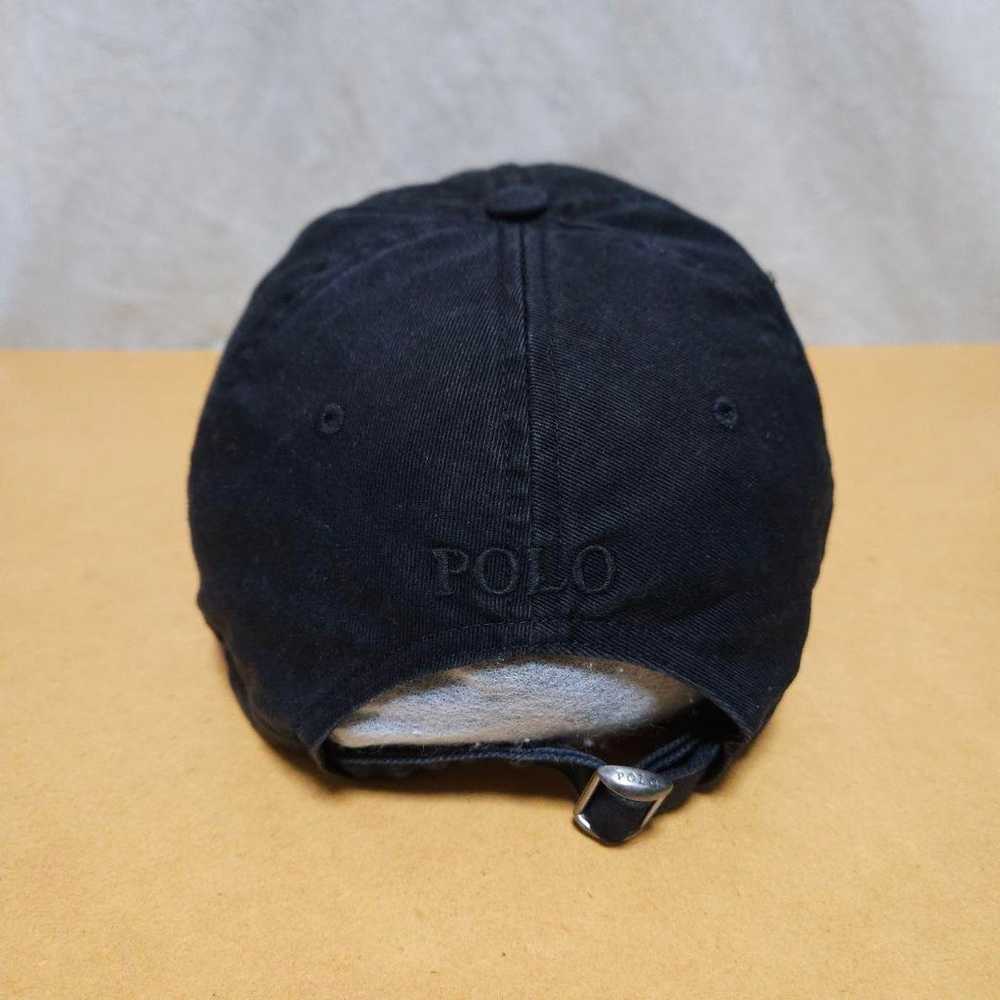 POLO Cap Black Polo Ralph Lauren Big Pony Vintage - image 4