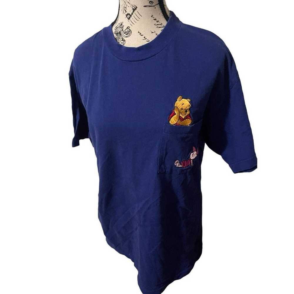 VINTAGE 1990s DISNEY WINNIE THE POOH PIGLET Embro… - image 11