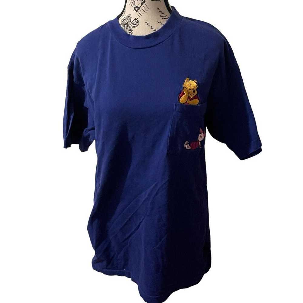 VINTAGE 1990s DISNEY WINNIE THE POOH PIGLET Embro… - image 12
