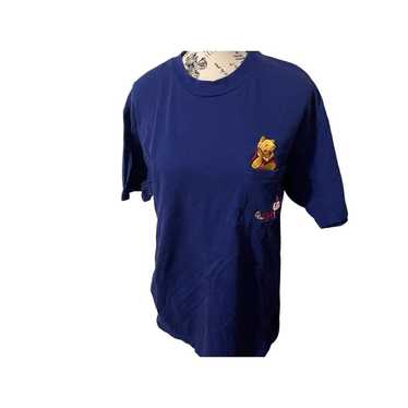 VINTAGE 1990s DISNEY WINNIE THE POOH PIGLET Embro… - image 1