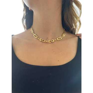 Geometric 18k Yellow Gold Necklace