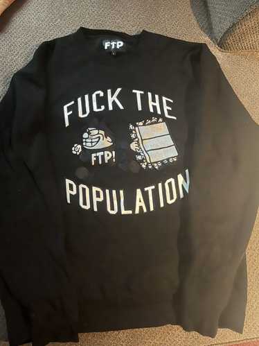 Fuck The Population FTP crewneck