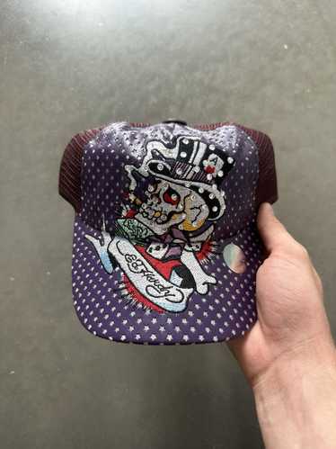 Ed hardy skull hat - Gem
