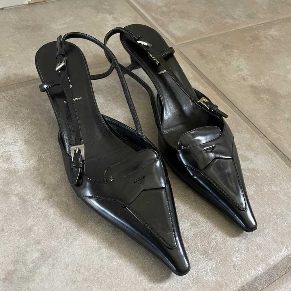 Prada Leather heels - image 2