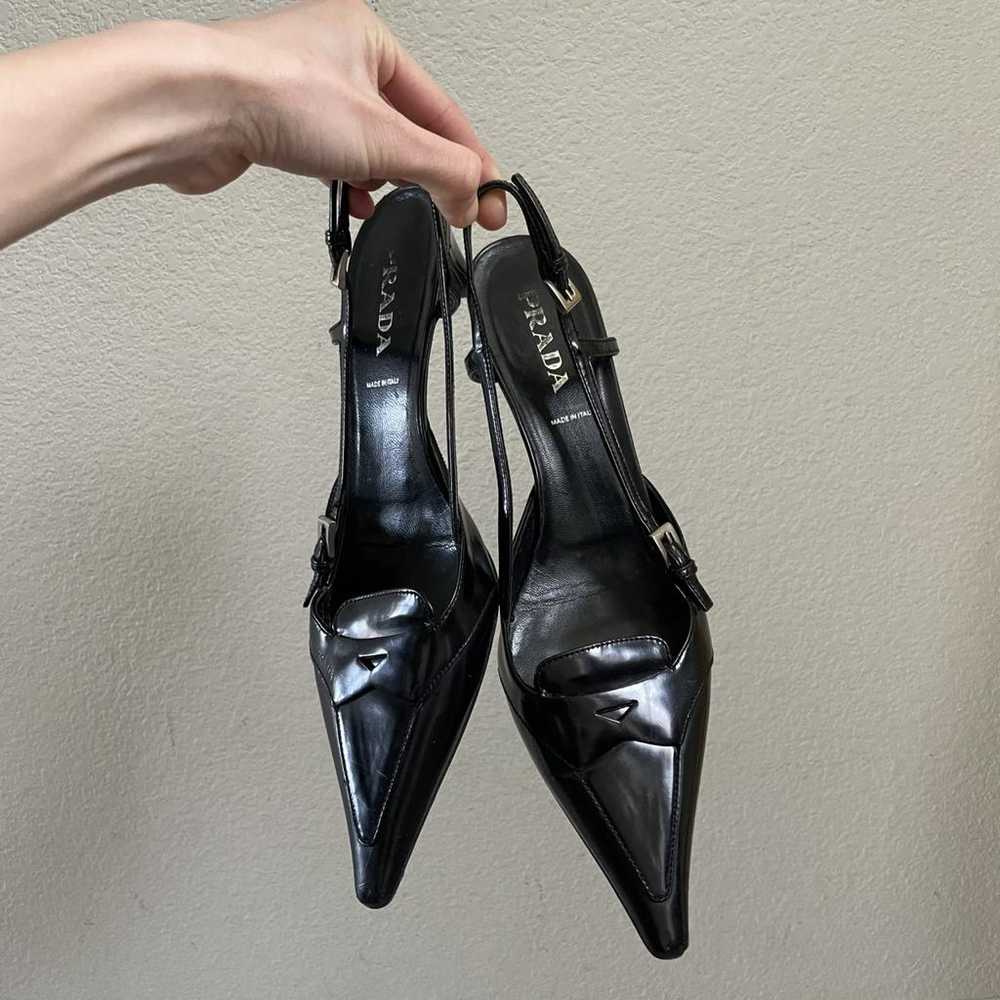 Prada Leather heels - image 3