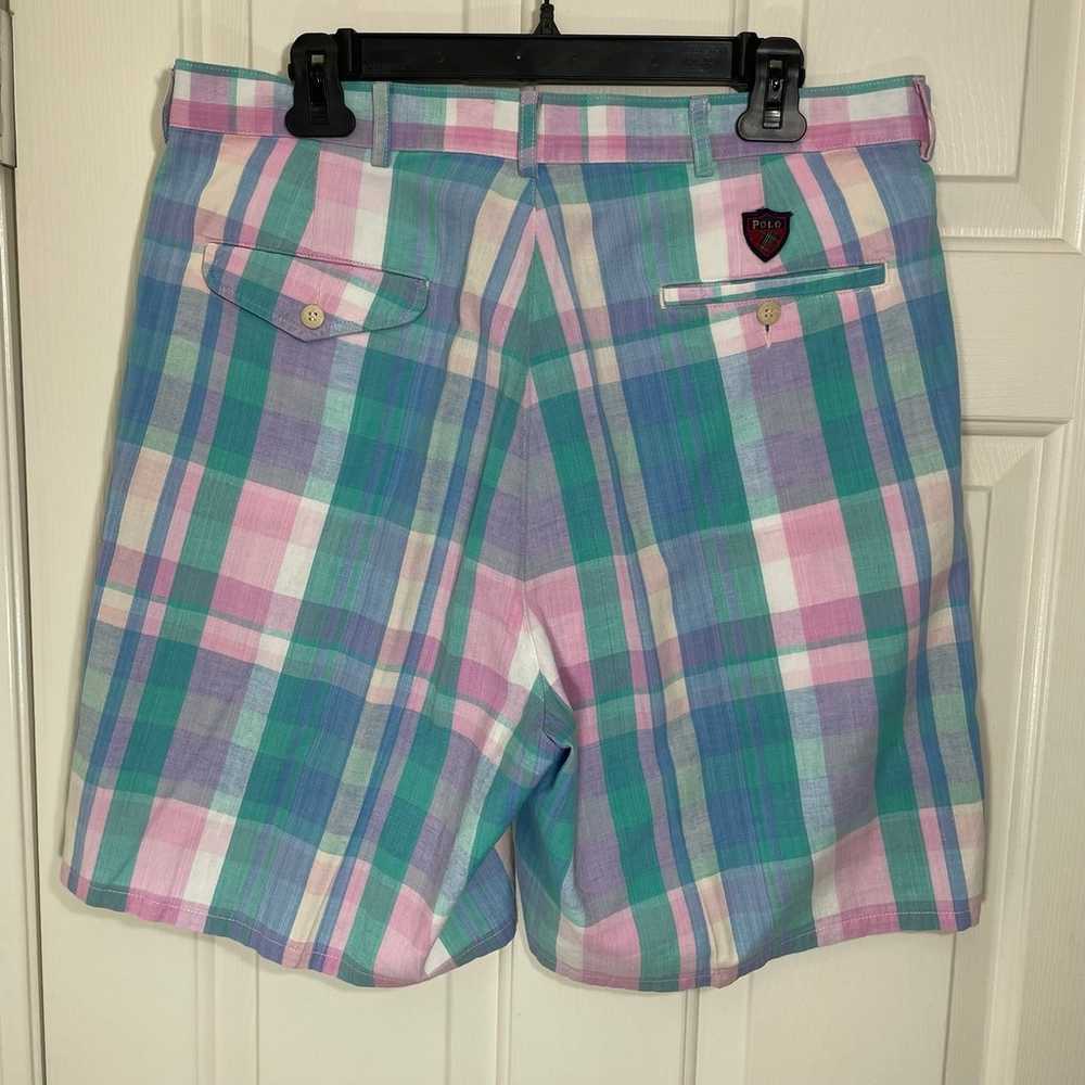 Vintage Polo Ralph Lauren Chino Golf Shorts Men 3… - image 3