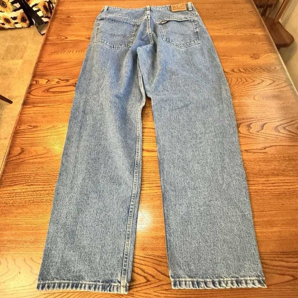 Vintage Ralph Lauren Polo Jeans Co Blue Denim Bag… - image 4
