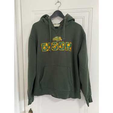 NDSU Bison Stitched Hoodie Sweatshirt Size XL