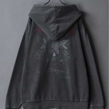 Ed hardy zip hoodie - Gem