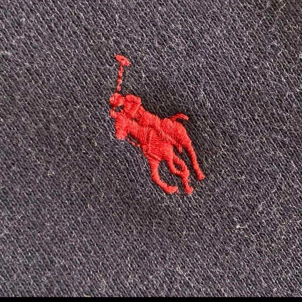 90s Polo Ralph Lauren Fleece-Lined Zip-Up Hoodie - image 9