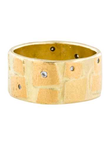 Ring 24K Yellow Gold, 22K Yellow Gold & 18K Yello… - image 1