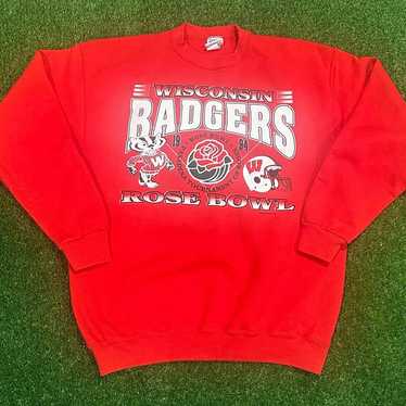 Vintage 1994 Rose Bowl Wisconsin Badgers Sweater