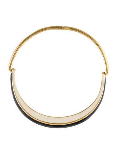 Kenneth Jay Lane Gold-Tone Metal & Enamel - image 1