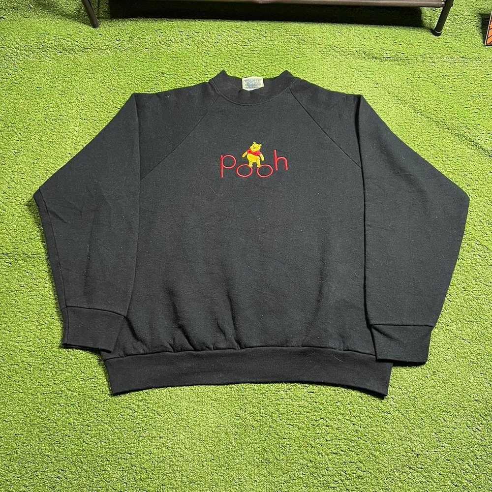 vintage winnie the pooh black faded black disney … - image 1