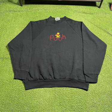vintage winnie the pooh black faded black disney … - image 1