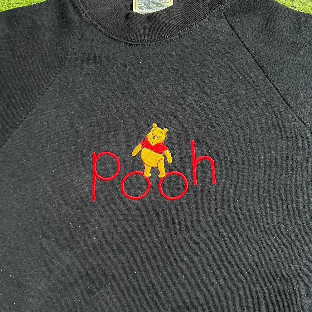 vintage winnie the pooh black faded black disney … - image 2