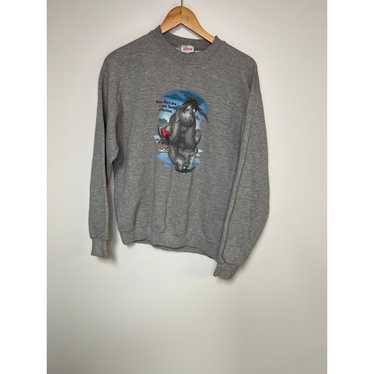 Vintage Disney Sweatshirt Winnie the Pooh 90s Eey… - image 1