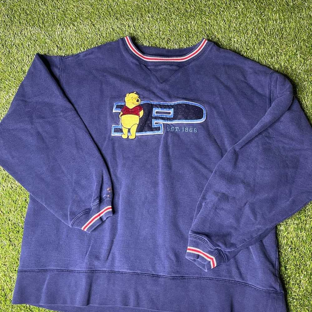 Vintage Disney Crewneck Sweatshirt Winnie The Poo… - image 1