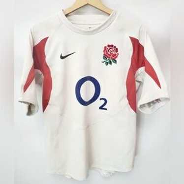 ウェア 90-00s NIKE TEAM England Rugby Jersey XL Vintage nike england rugby - Gem