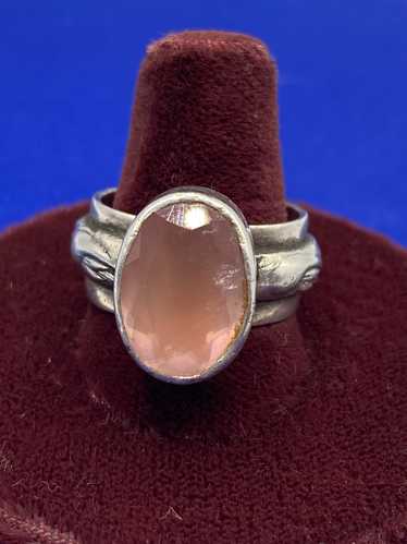 Sterling Silver Silpada Rose Quartz Ring