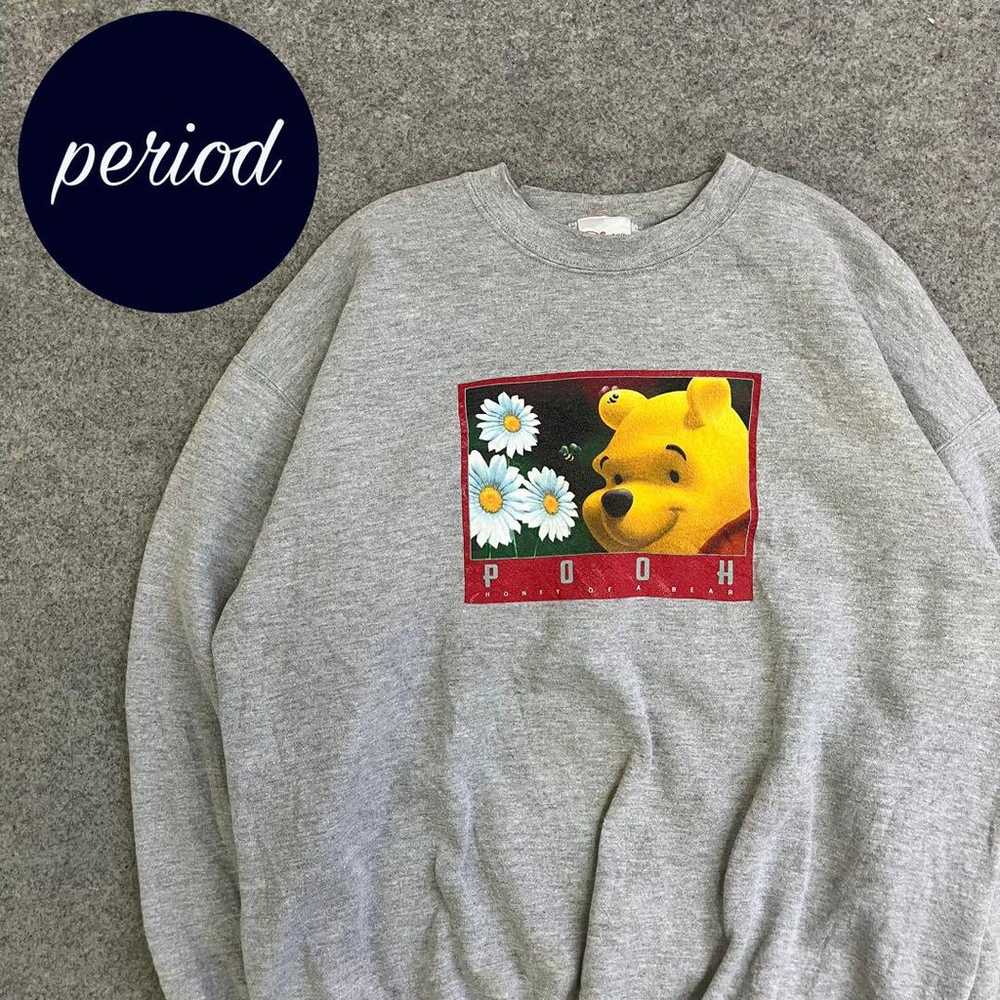 P132 Disney Winnie the Pooh Character Print Sweat… - image 10