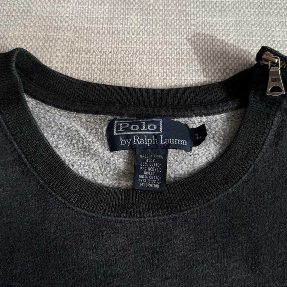 Polo by Ralph Lauren Fade Black Sweatshirt - image 4