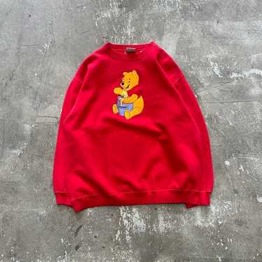 Winnie the Pooh Sweatshirt Vintage Character - image 1