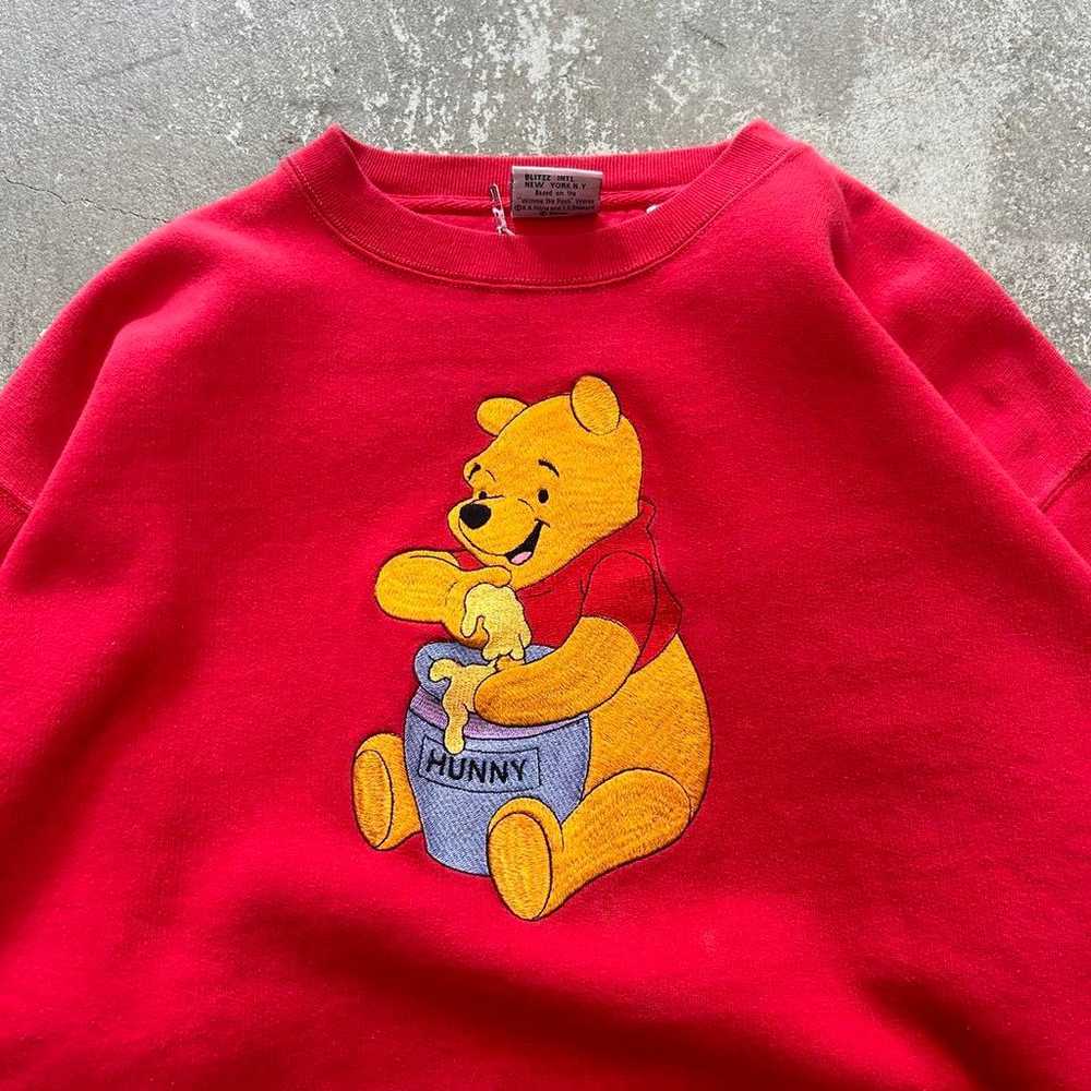 Winnie the Pooh Sweatshirt Vintage Character - image 2