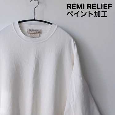 REMI RELIEF - 【新品未使用品】REMI RELIEF Oversize Sweat REMI RELIEF Hoodie with Special Finish (VENICE) – Leather Healer
