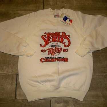 Vtg 1987 MINNESOTA TWINS Sweatshirt Med