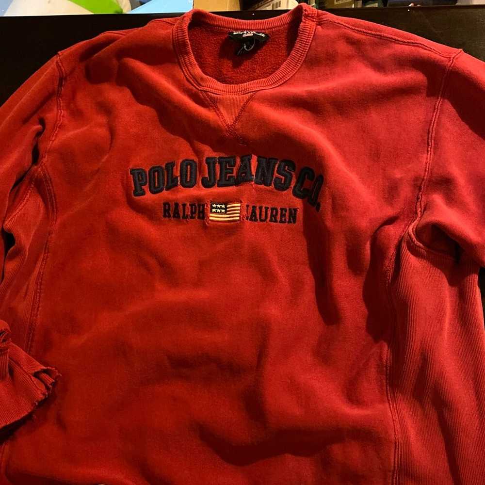 Vintage Polo by Ralph Lauren Crewneck - image 5