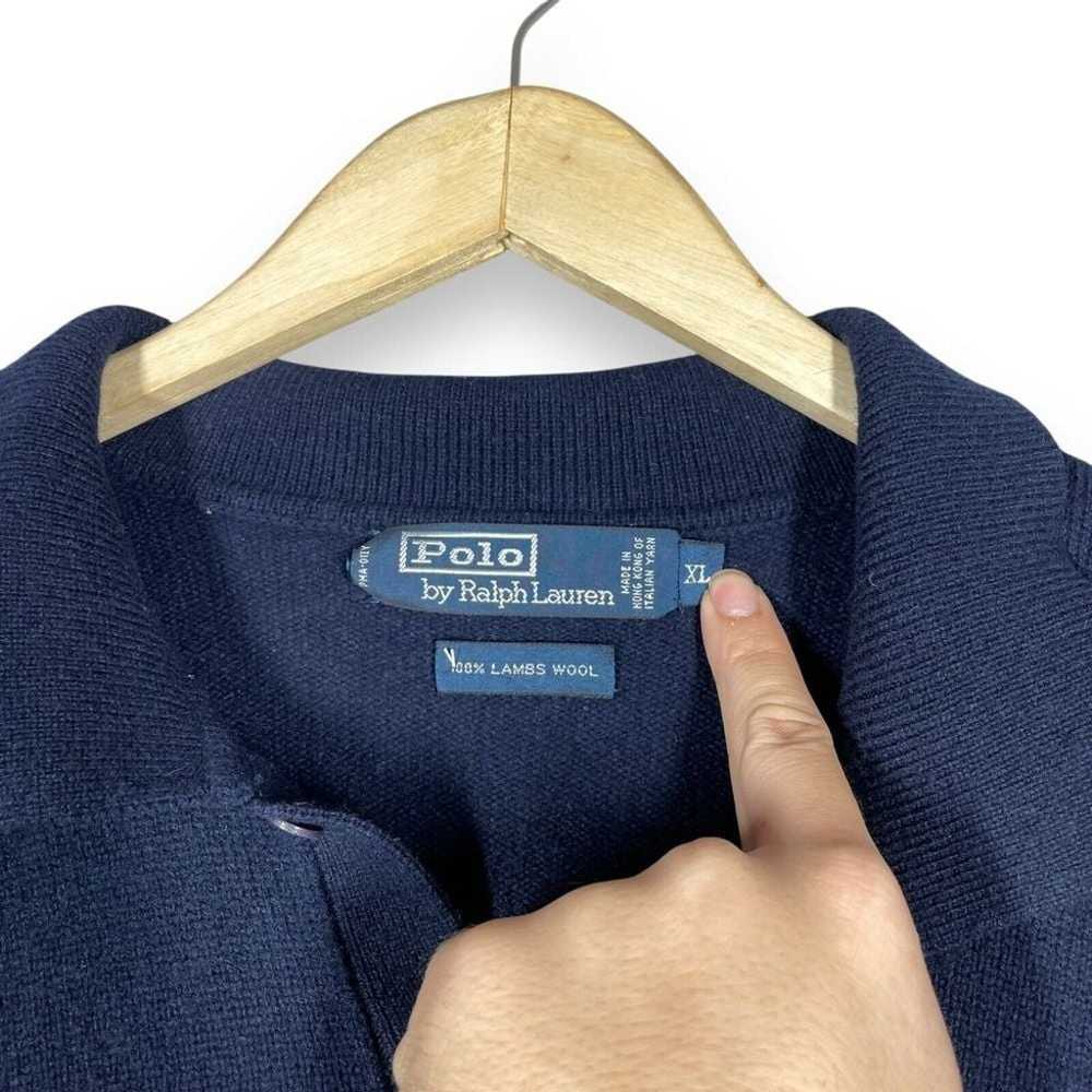 Vintage Polo Ralph Lauren Collared Sweater Mens X… - image 3