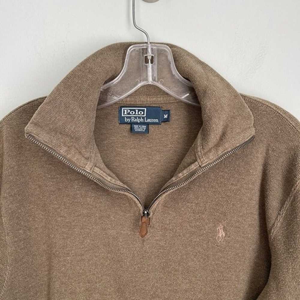 Vintage Polo Ralph Lauren Green Long Sleeve Quart… - image 5